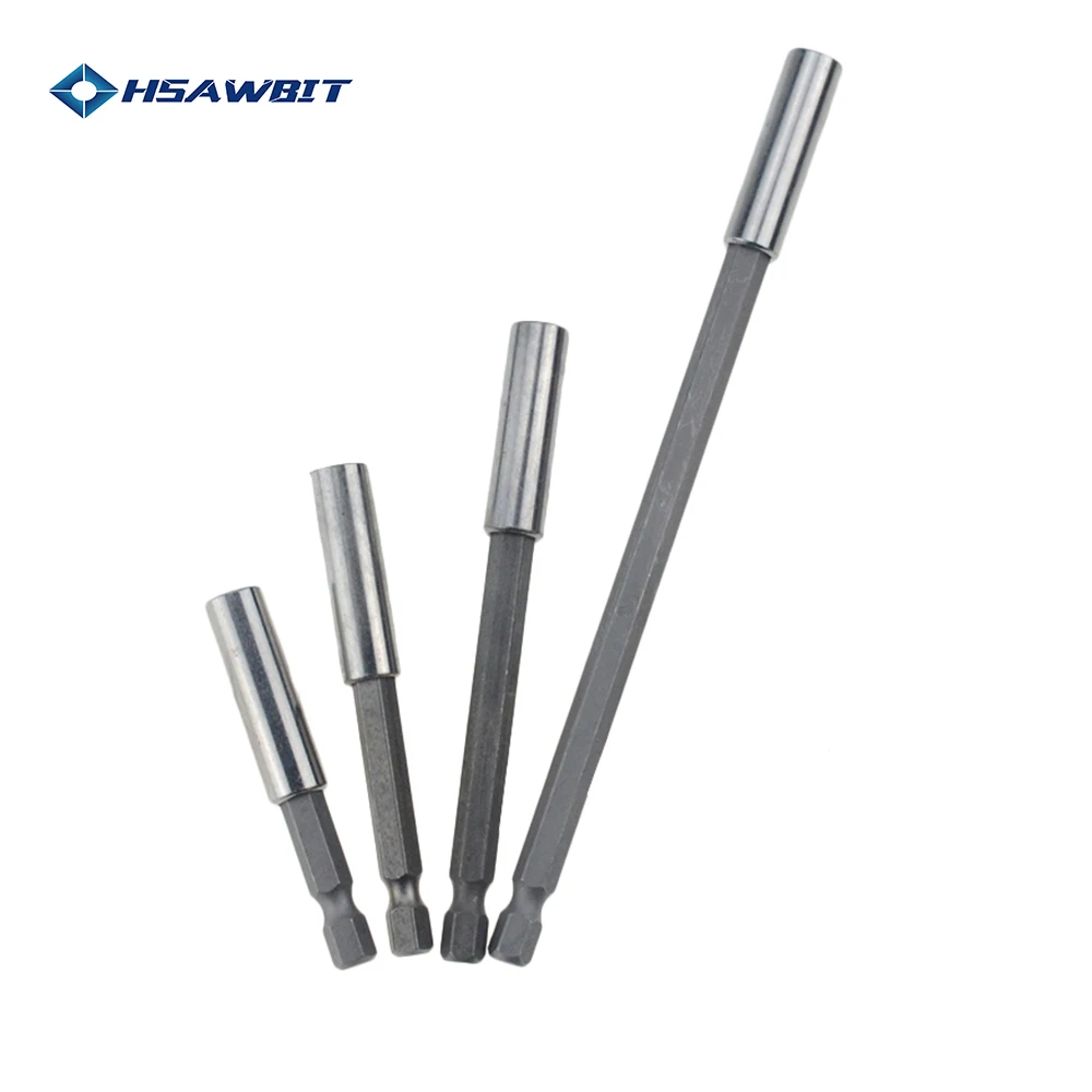 1/4" Hex Rod Shank Long Handle Screwdriver Tip Holder 1Pc Extension Bit