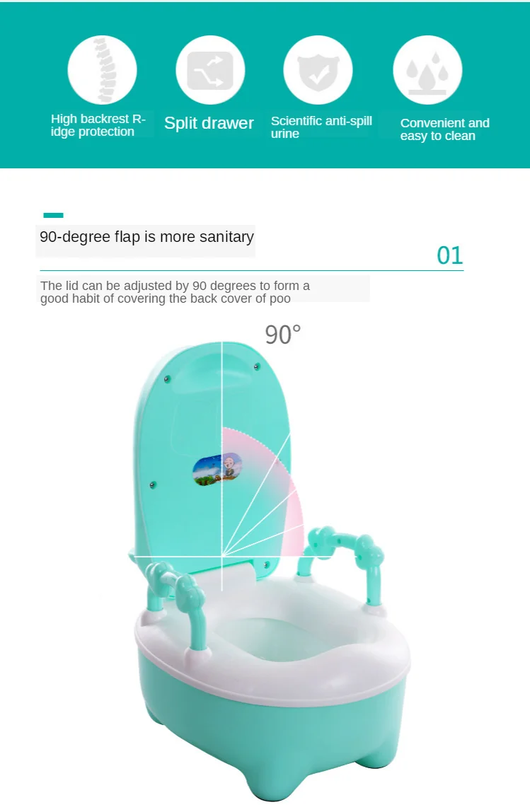 Children’s Toilet Baby Men and Women Baby Toilet Potty Drawer Toilet