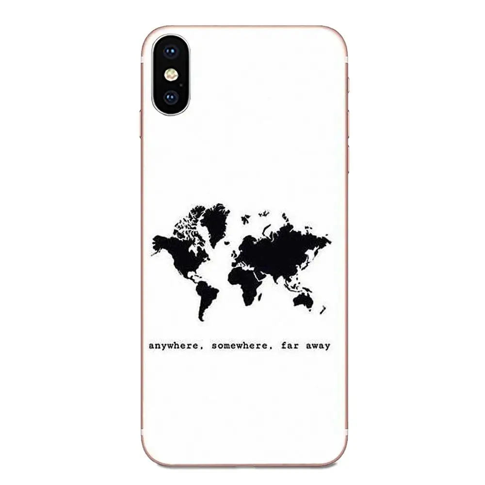 Карта мира путешествия планы крышки ультра тонкий для Galaxy J1 J2 J3 J330 J4 J5 J6 J7 J730 J8 mini Pro