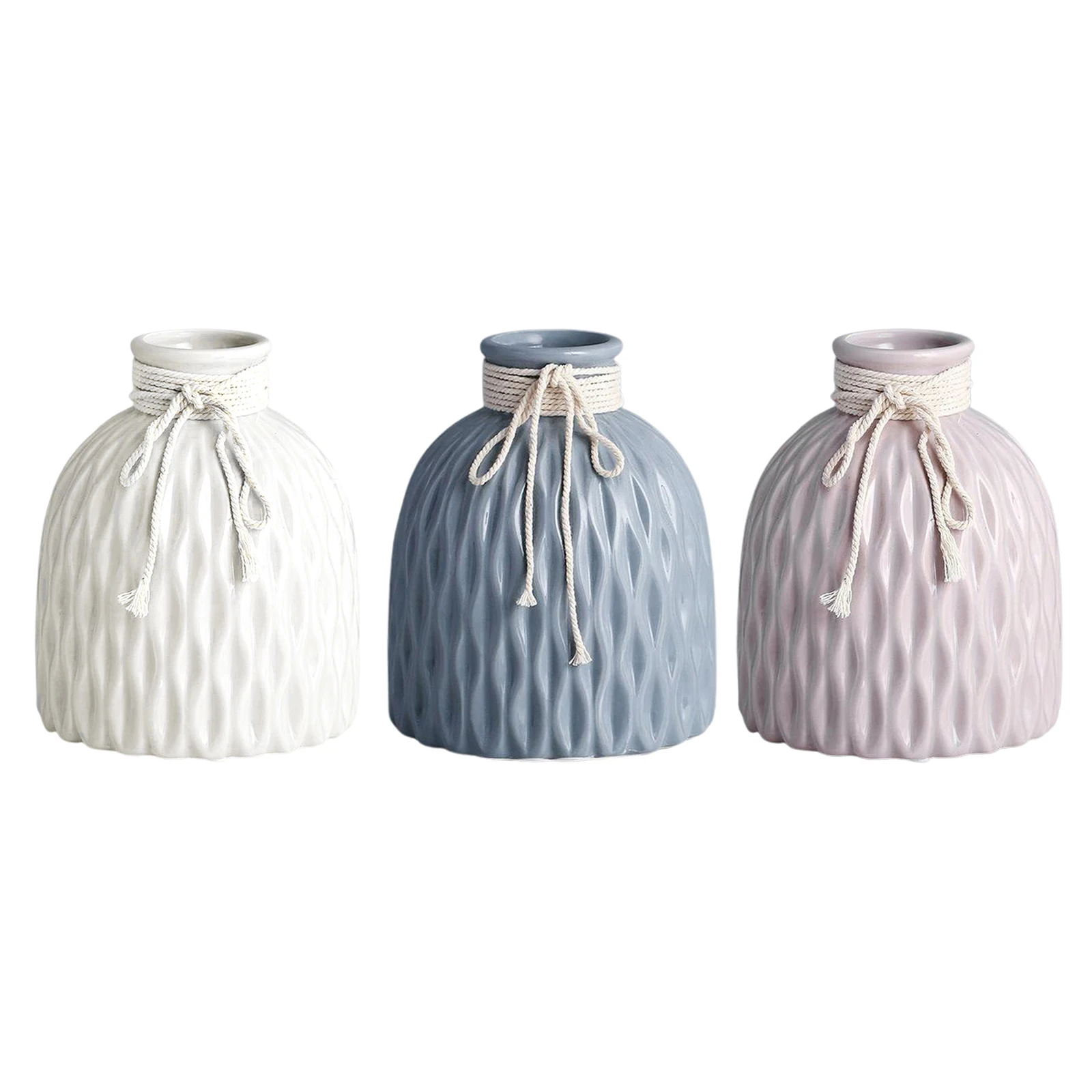 Nordic Style Ceramic Flower Vase Art Decor Holiday Decoration Home Wedding New