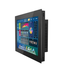 10.4 15 17 12.1 Polegada monitor hdmi tela de toque capacitivo para win 10 pro interface usb tablet computador monitor fivelas fix