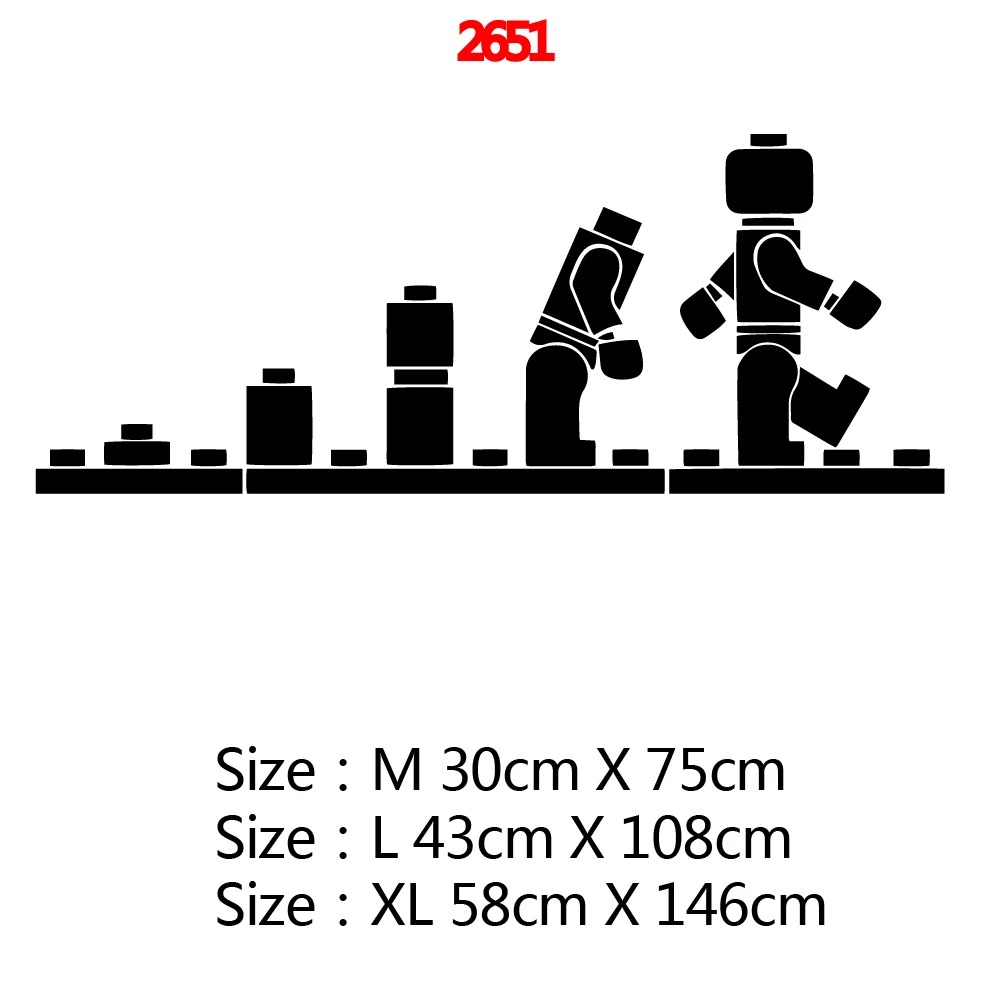 Забавные настенные ПВХ наклейки lego Evolution Robot Pacman домашний декор для детской