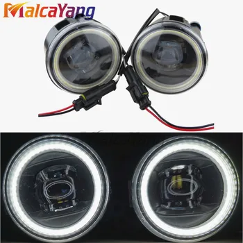 

Fog Lamp Assembly Super Bright Fog Light For Nissan Note E11 Murano Z51 Lafesta Presage 2004-2015 LED Angel Eye Fog Lights 1set