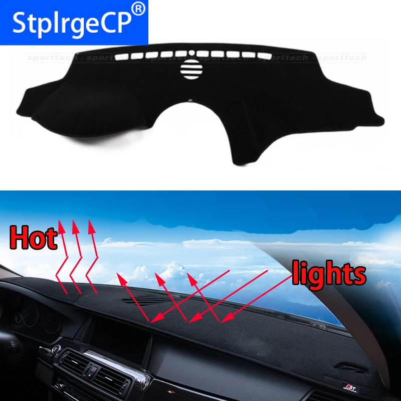 Car dashboard Avoid light pad Instrument platform desk cover Mats Carpets for Lexus ES350 ES240 RX300 RX400 RX270 RX350 RX450 | Автомобили