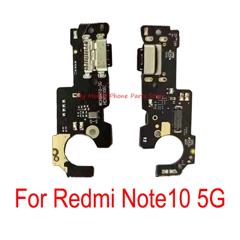 

10 PCS USB Charging Dock Board Port Flex Cable For Xiaomi Redmi Note 10 Note10 5G Charger Charge Board Flex For Redmi Note 10 5G