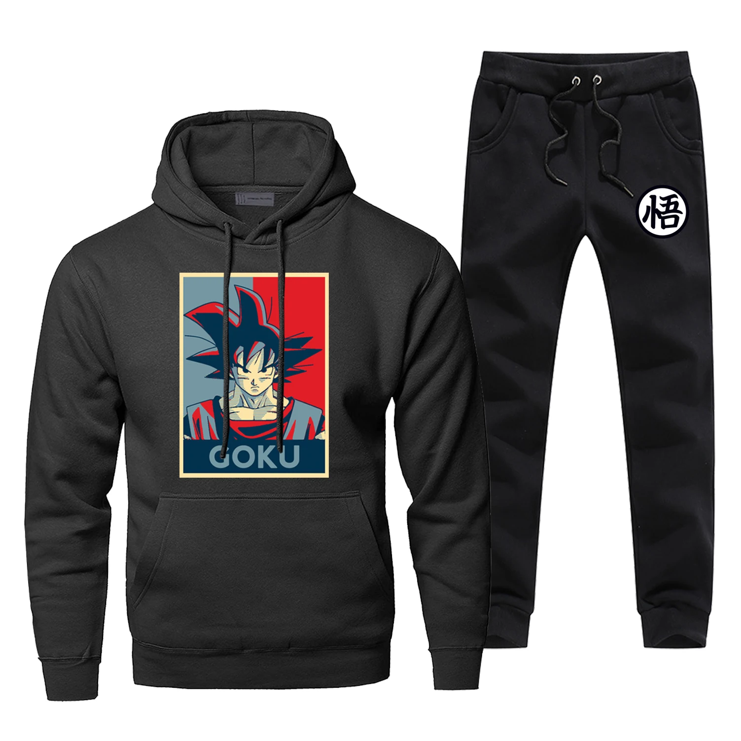 Dargoon Ball, толстовки, штаны, набор, Мужская толстовка, супер японская кофта, мужские толстовки, комплект из двух предметов, уличная одежда, мужские толстовки