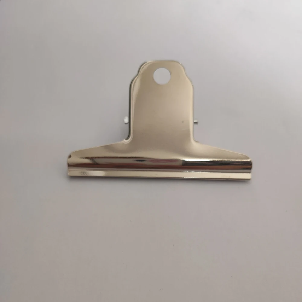 

Office stationery senior strong stainless steel gabled clip clip 14.5cm large wholesale