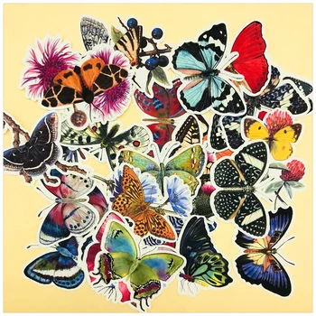 

31Pcs/Bag Beautiful Butterfly Butterflies Sticker DIY Craft Scrapbooking Album Journal Happy Planner Decorative Stickers