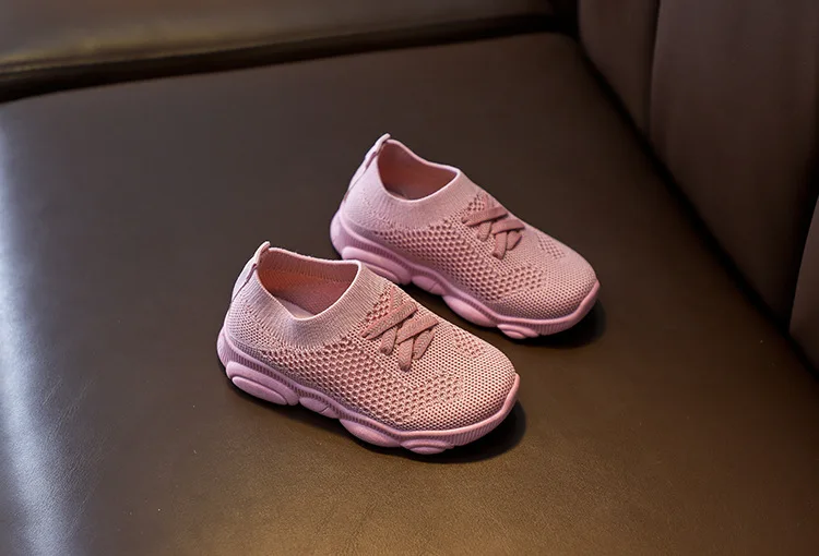 Высокое качество Повседневная обувь для новорожденного мальчика Девочки Спортивная обувь Уличная обувь для бега модные детские кроссовки для 1 до 3 лет