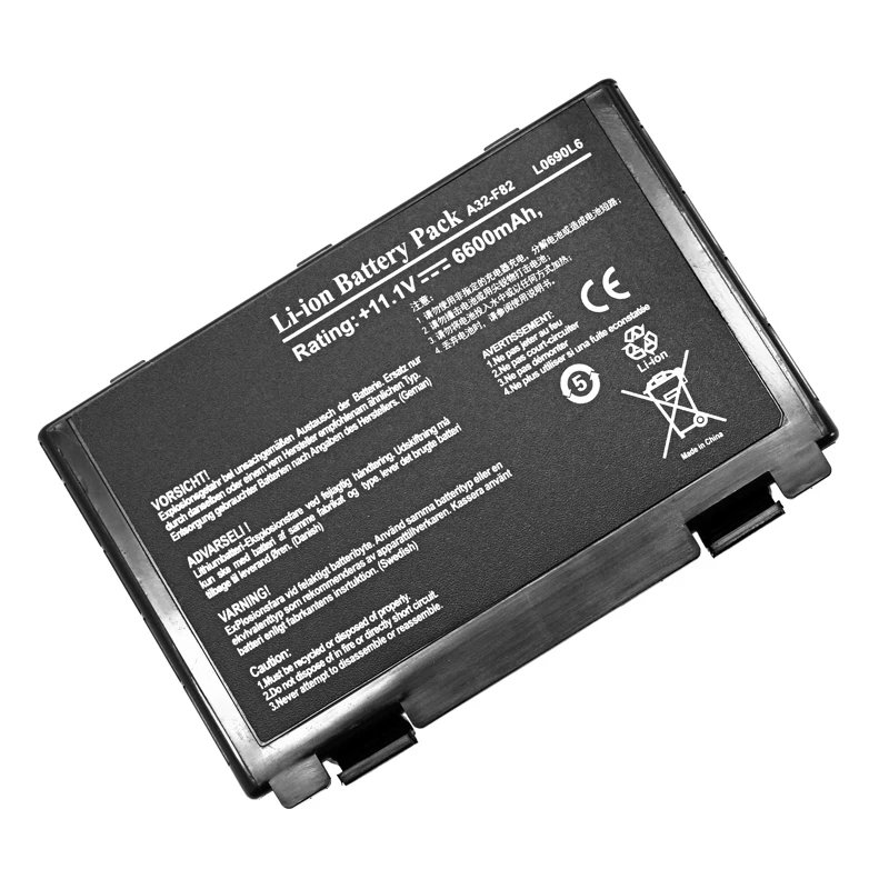 11,1 V Аккумулятор для ноутбука ASUS A32 F82 A32-F52 A32-F82 K40 K40in K50 K50in k50ij P81 X5A X5E X70 X8A K50ab K42j K51 K60 K61 K70