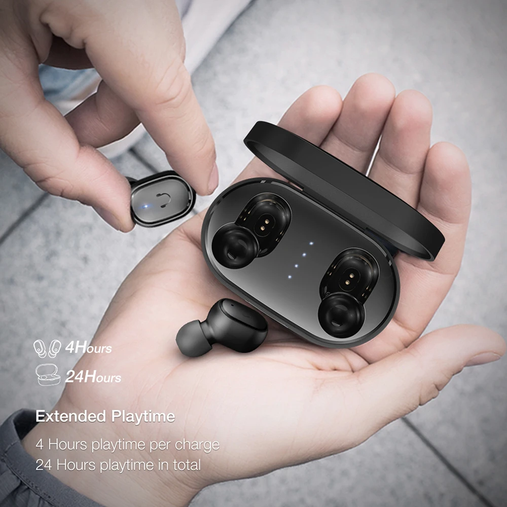 UMIDIGI Upods TWS беспроводные Bluetooth наушники V5.0 гарнитура с микрофоном Спортивное снижение Noice с зарядным устройством для Android IOS MI