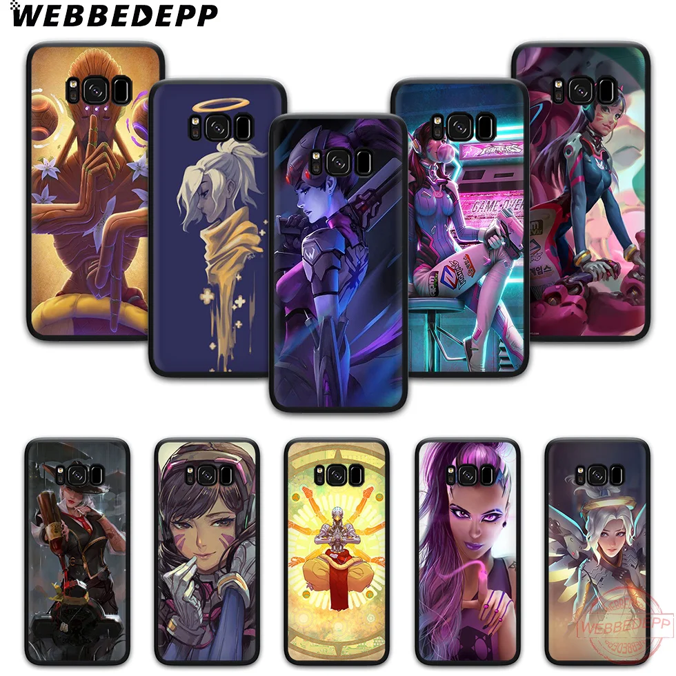 WEBBEDEPP патруля мягкий чехол для телефона с изображением цветов Samsung S6 S7 край S8 S9 S10