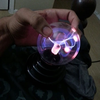 

Magic Plasma lamp Ball USB Electrostatic touch Light Nightlight For Kids Gift New Year Home Room decoration Nightlight