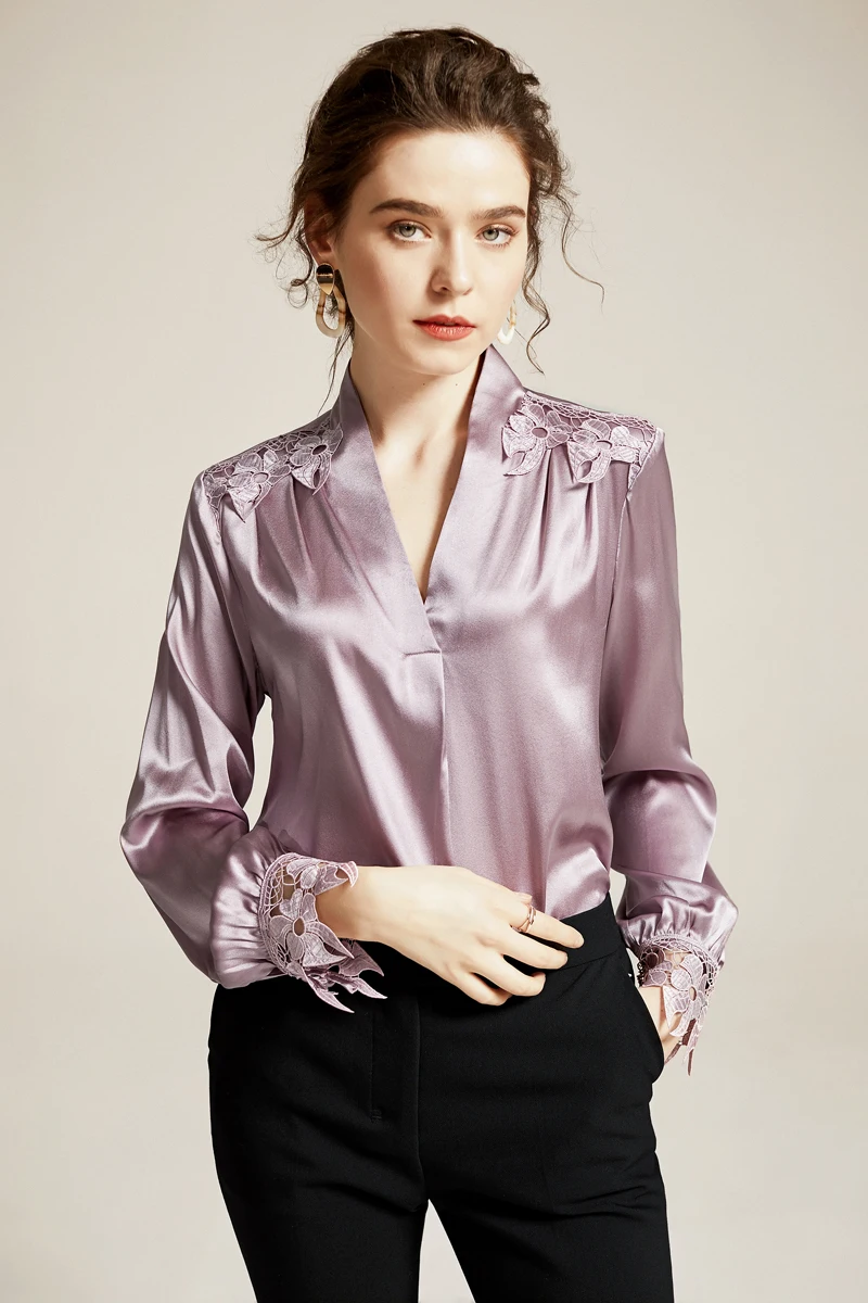 100% Silk Embroidered sleeves • SofiCart 100% Silk Embroidered sleeves