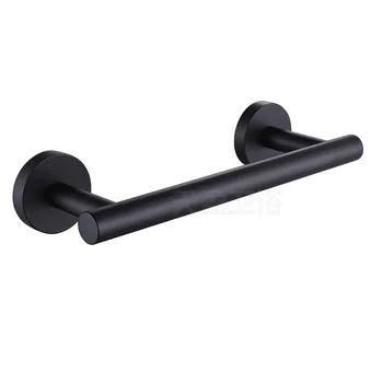 

Stainless Steel Brushed Single Towel Shelf Bar Rod Hanger Rack Holder Wall Mounted Home Bathroom Towel Storage Organizer WF1015