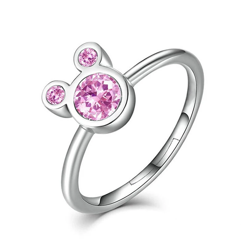 Boosbiy, новинка, 32 стиля, модное серебряное круглое кольцо в форме сердца для женщин, подарок ювелирной дружбы, Прямая поставка - Цвет основного камня: R025