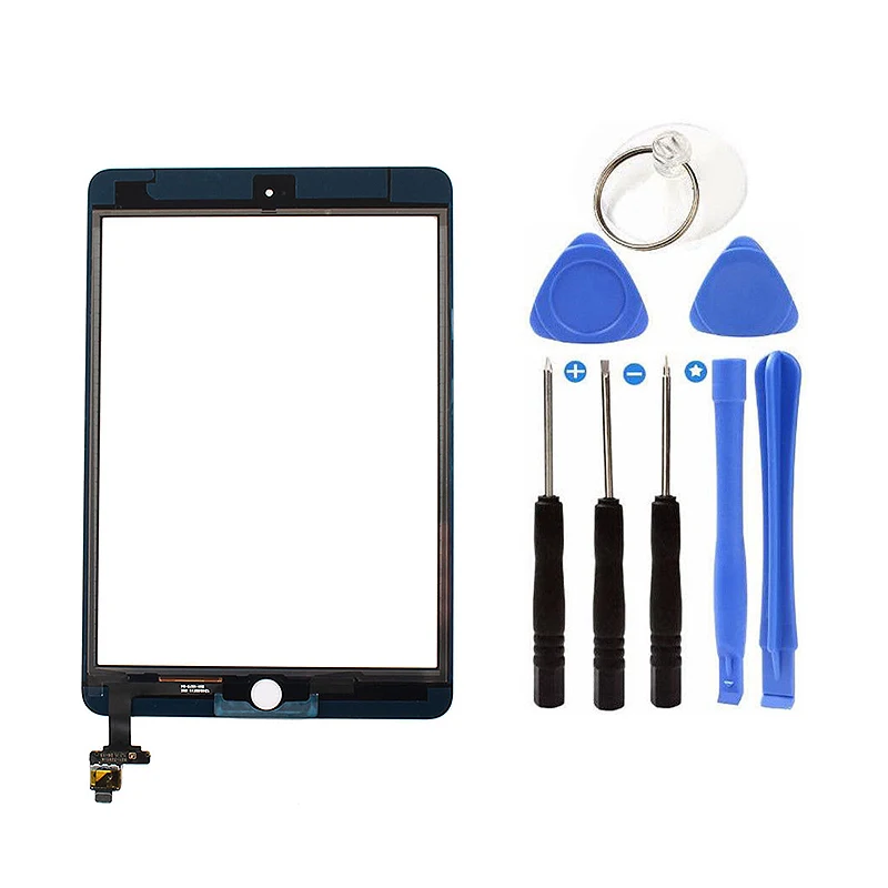 Замена переднего стекла дигитайзера + микросхема с кнопкой Home для Ipad Mini 3 |