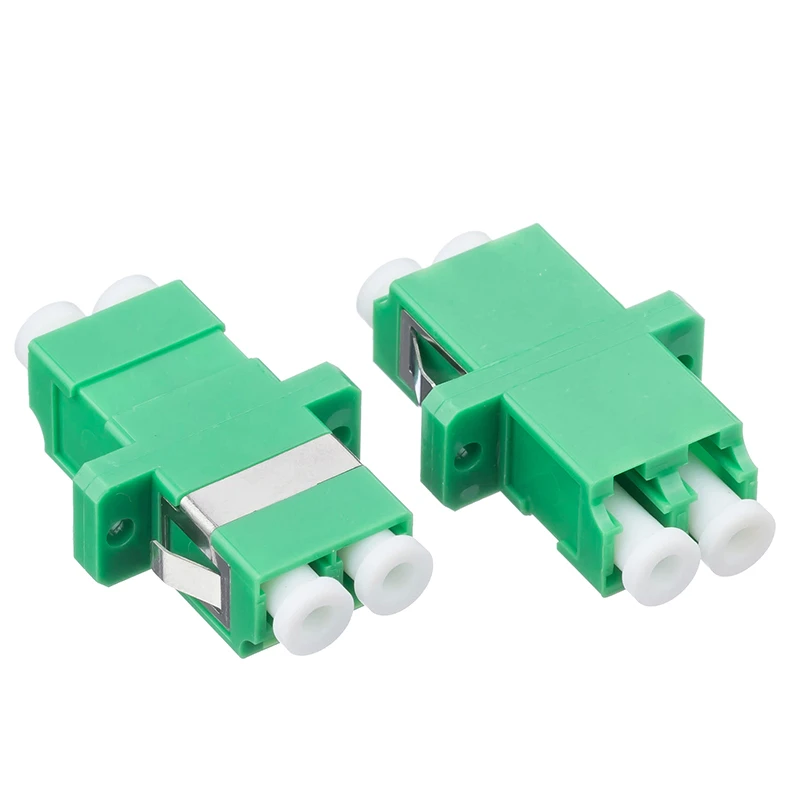 LC-LC DX SM волоконно-оптический адаптер дуплексный LC APC фланцевый разъем FTTH Волоконно-оптический адаптер