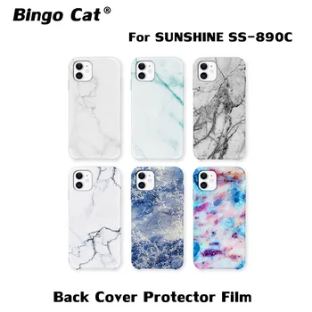 

50pc SUNSHINE Marble Series Back Cover Protector Film Sticker For SUNSHINE SS-890C Intelligent Cutting Machine Popular Design