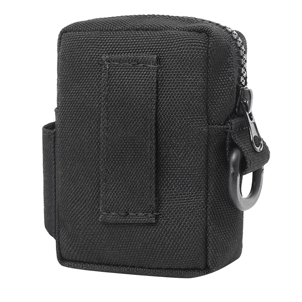 2 шт., сумка на пояс Molle, тактическая сумка для аксессуаров, сумка для гаджета, черная, для военного кемпинга, туризма, рыбалки, охоты