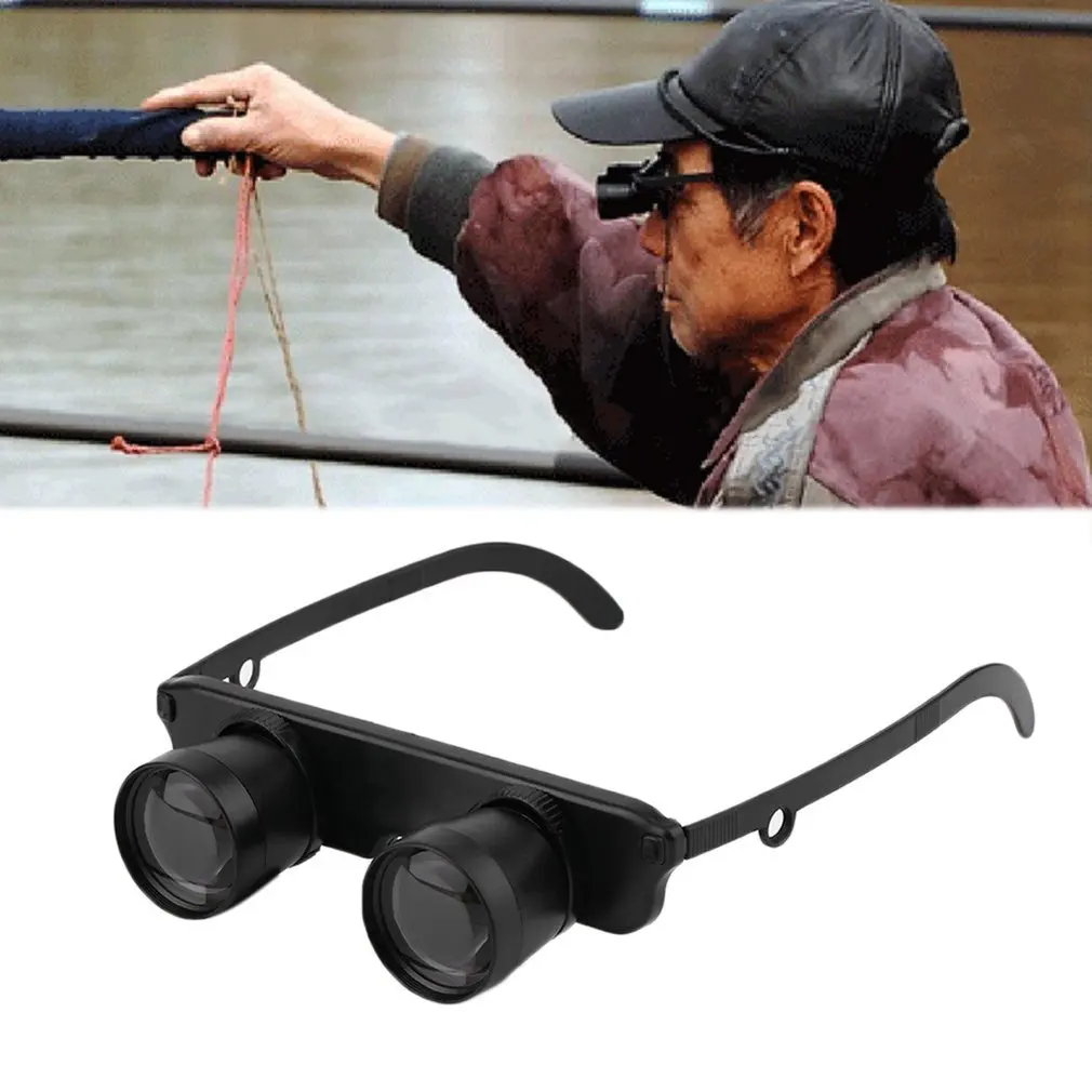 3 In 1 3x28 Magnifier Glasses Style Telescope Outdoor Fishing Optics  Binoculars Fishing Game Watching Tackle Device - AliExpress