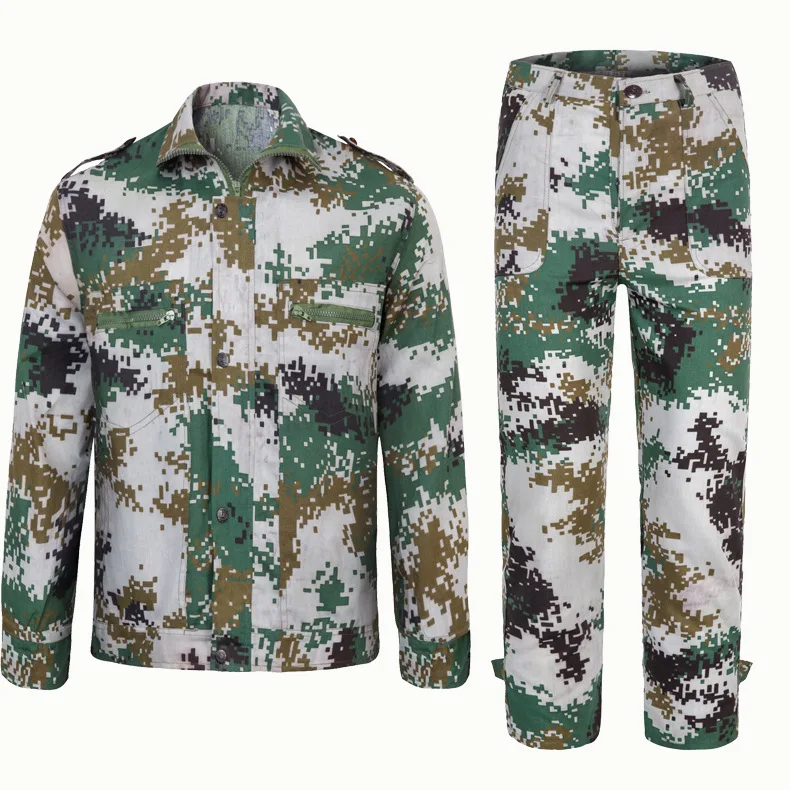 Военный тренировочный 07 Цифровой Камуфляжный костюм летний лесной открытый армейский веер военный тренировочный комплект одежды цифровой