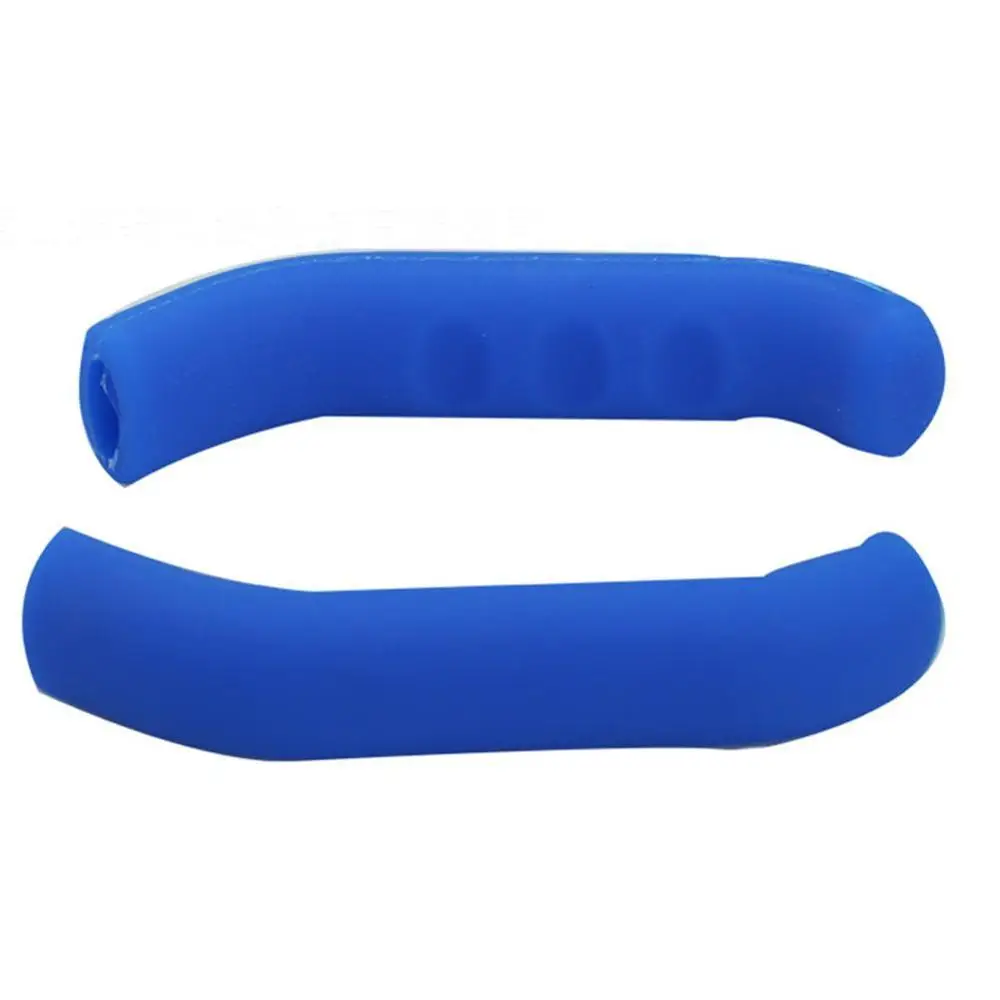 1 пара Тормозная рукоятка инструмент рычаг защитный кожух чехол оболочка для Xiaomi Mijia M365 Электрический скутер - Цвет: Синий