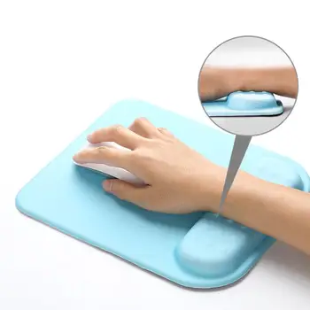 

Ergonomic Soft Laptop Computer Mouse Pad Mat with Wrist Rest Support Cushion