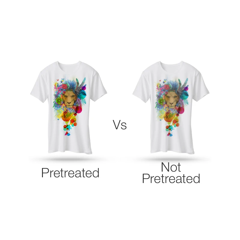 Жидкий раствор для предварительной обработки текстильных чернил принтера DTG