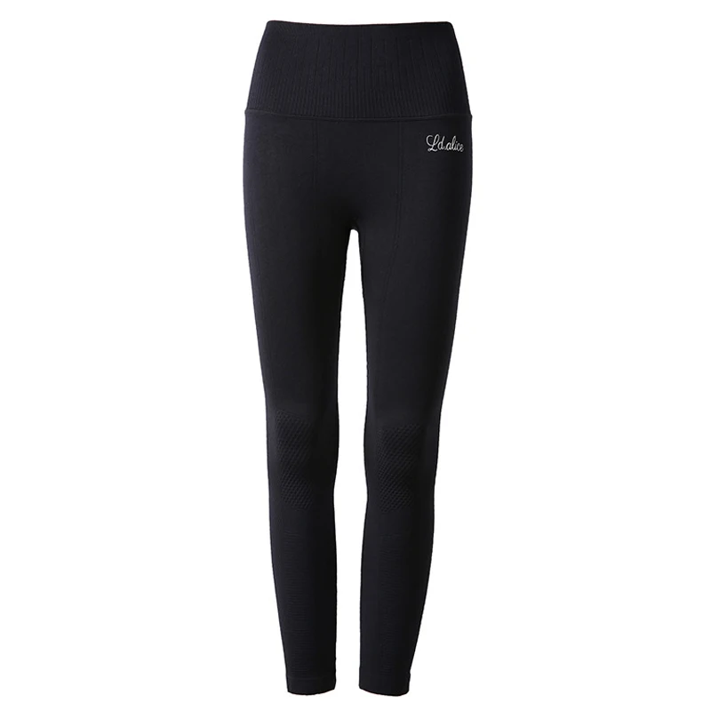 Black BINAND Push Up штаны для йоги женские бесшовные легинсы спортивные Женские легинсы для фитнеса с высокой талией тонкие спортивные Леггинсы для тренировок женские - Цвет: Black