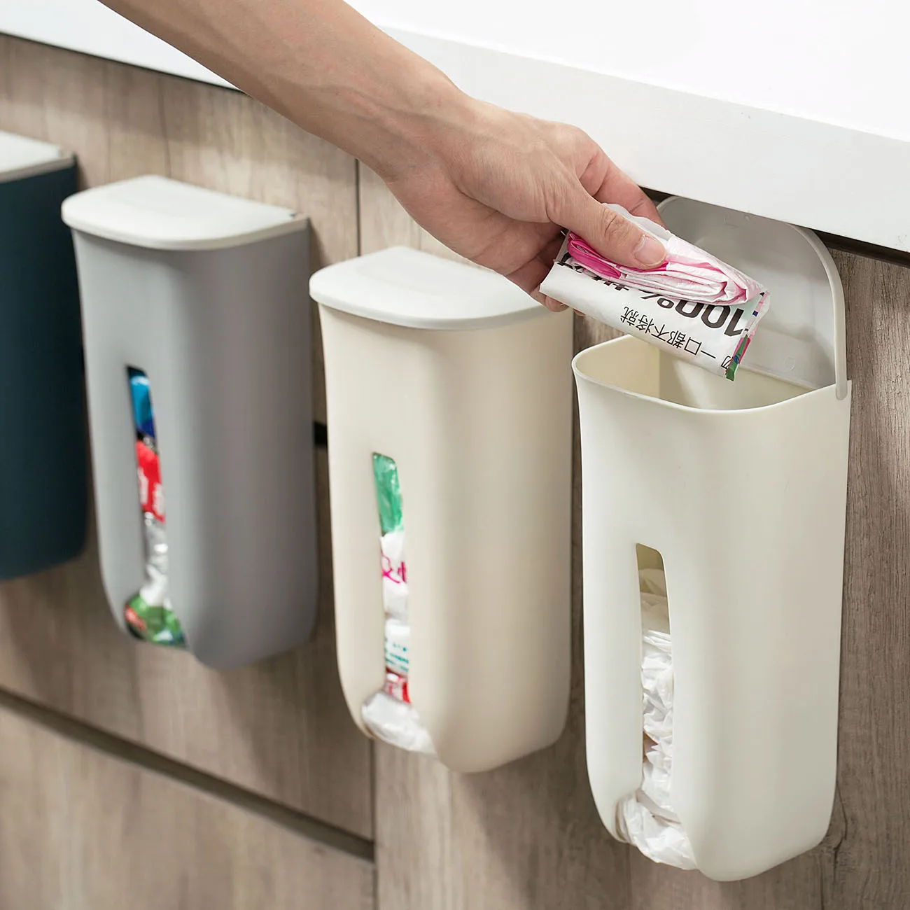 garbage bag storage box