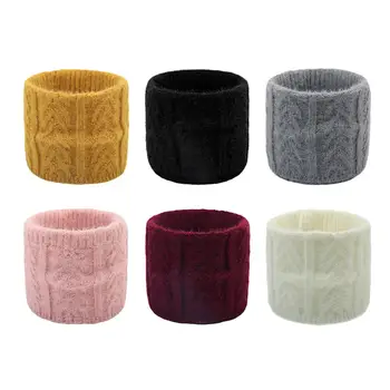 

Autumn and Winter New Scarf Unisex Warm Scarf Unisex Winter Autumn Bandana Warm Ring Women Knitted Scarf Headband Neck Scarf