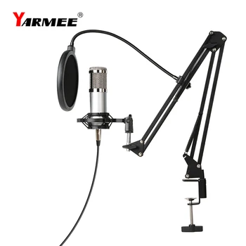 

YARMEE Professional Condenser Computer Microphone With 3.5mm Standard Connector For Singing Recording Broadcast YR10