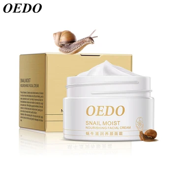 

OEDO Snail Facial Cream Anti-Aging Nourishing Deep Moisturizer Wrinkle Remover Day Cream Firming Snail Face Serum Skin Care 40g