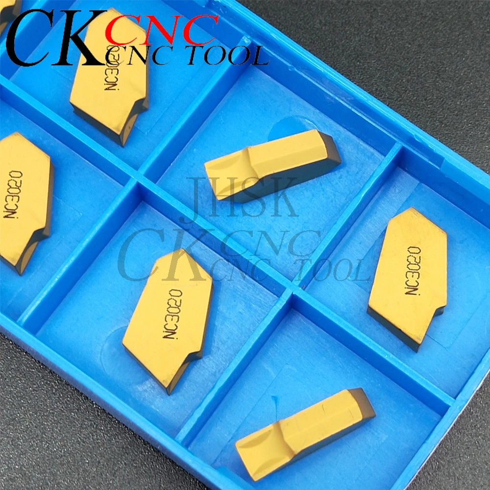 10pcs SP300 NC3020 Carbide Grooving Inserts 3mm cutter lathe blade slot turning tools Parting  grooving off tools SP300 tailstock live center