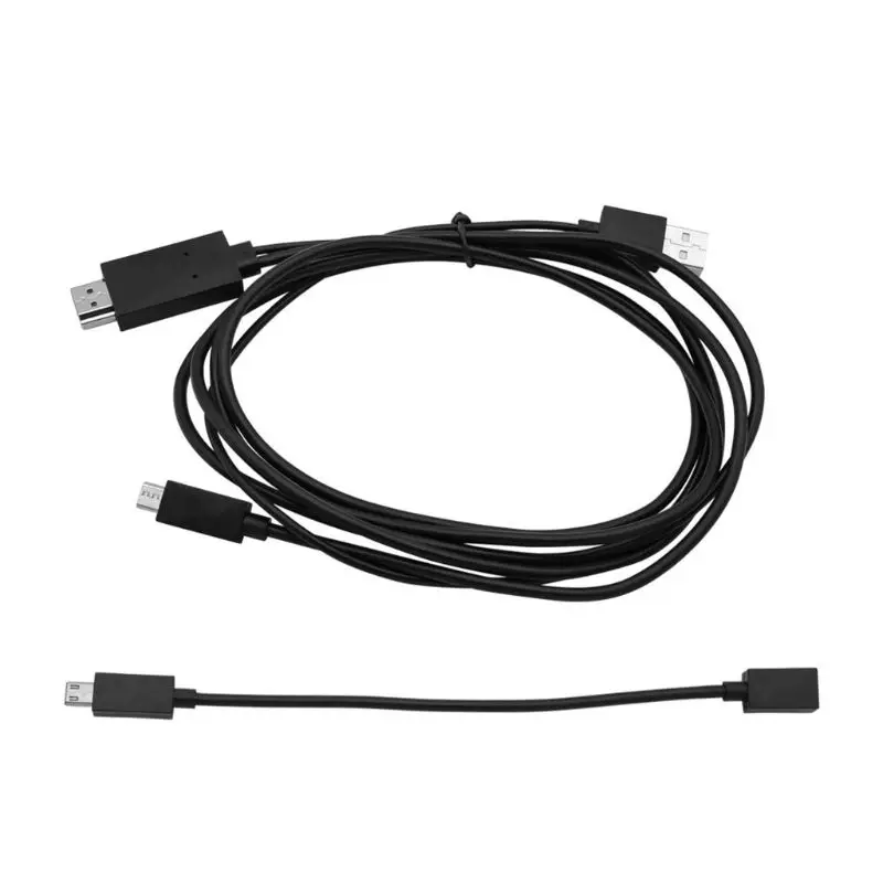Micro USB к 1080P ТВ монитор зеркальный конвертер кабель адаптер Шнур для передачи данных