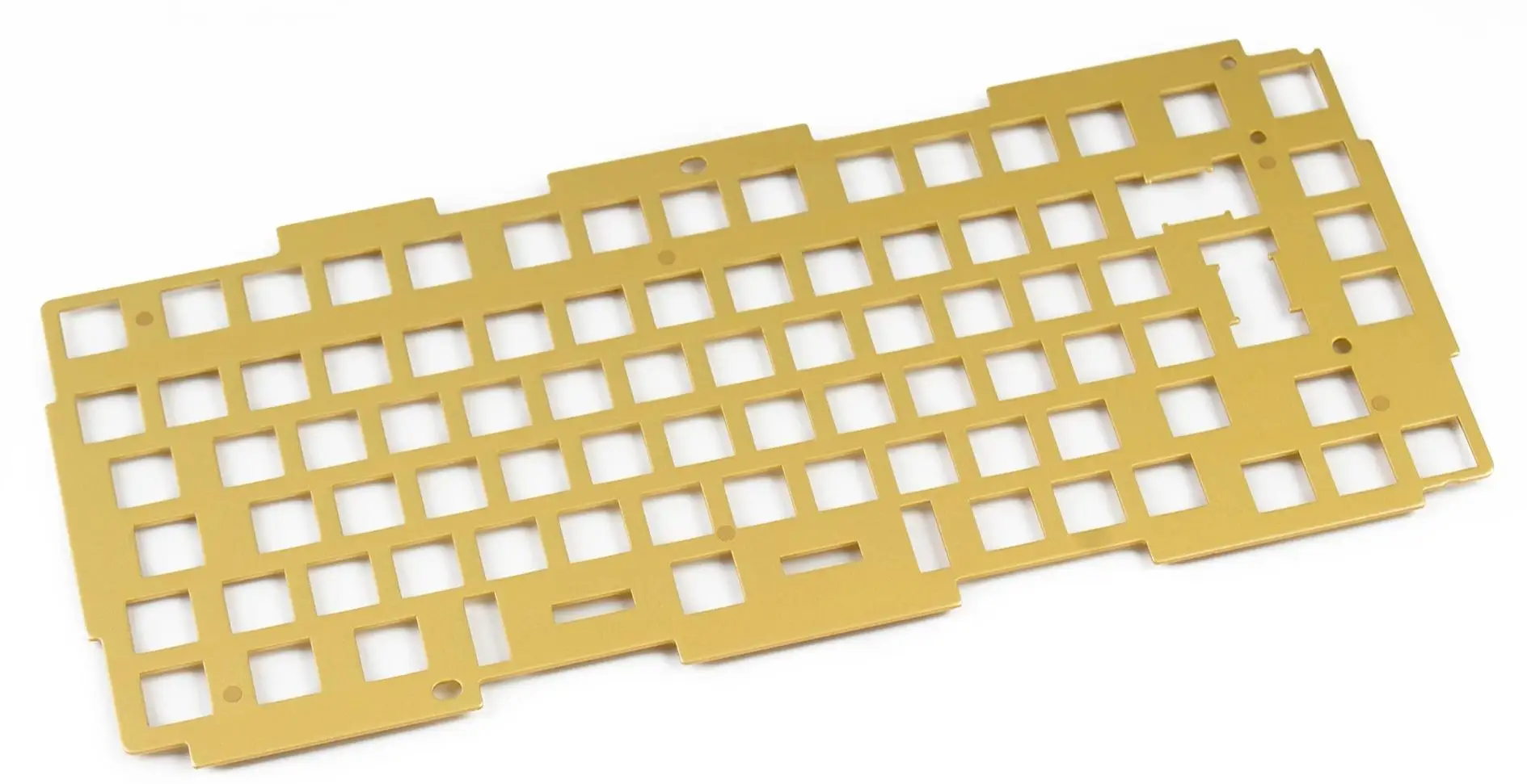 Keychron-ISO Brass Plate, Q1 Teclado, PC, FR4 Placa