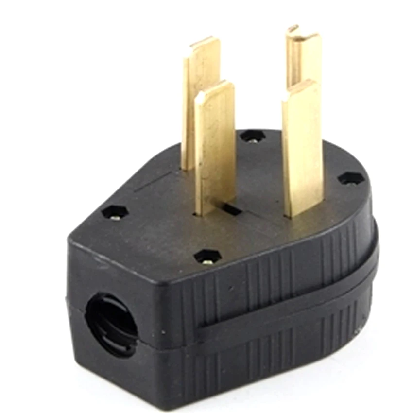 

Black UL 50A 250V 125V NEMA L14-50P L14-50R Industrial twist lock power plug 4Pole panel Receptacle Connector Male female socket