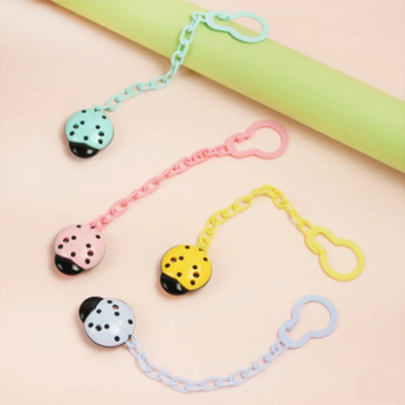 Baby Boy Girl Pacifier Clips Dummy Chain Newborn Toddler Anti-drop Rope Pacifier Clips Baby Feeding 