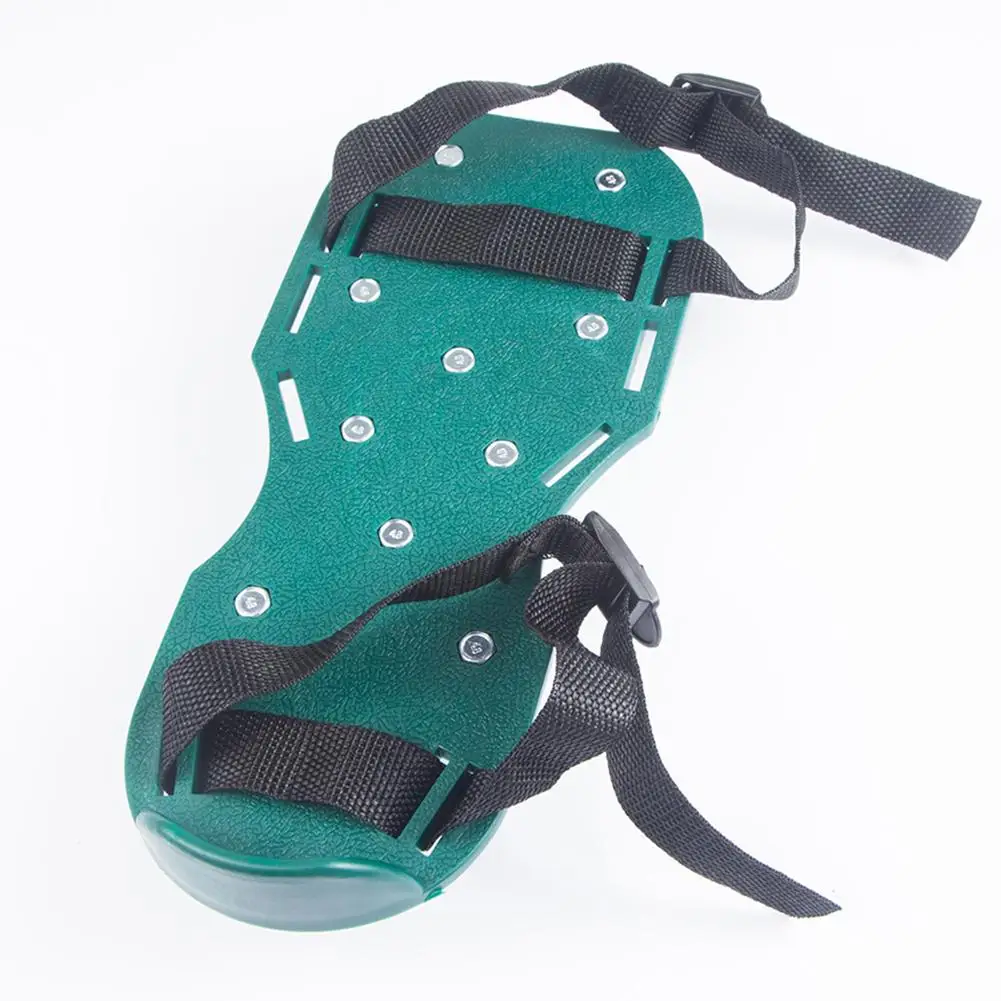 Шипы для газона аэратор обувь из пластика зеленые садовые гвозди свободная почвы