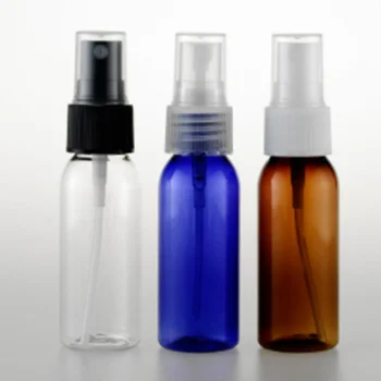 

50ml /30ml Travel Refillable Bottle liquid Refillable Press Pump Spray PET Plastic Bottle Liquid Container Perfume Atomizer