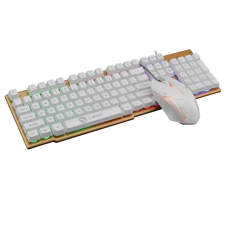 

Cross Border for Limei GTX500 Metal Shining Kit Game Keyboard Mouse Set AliExpress Wis