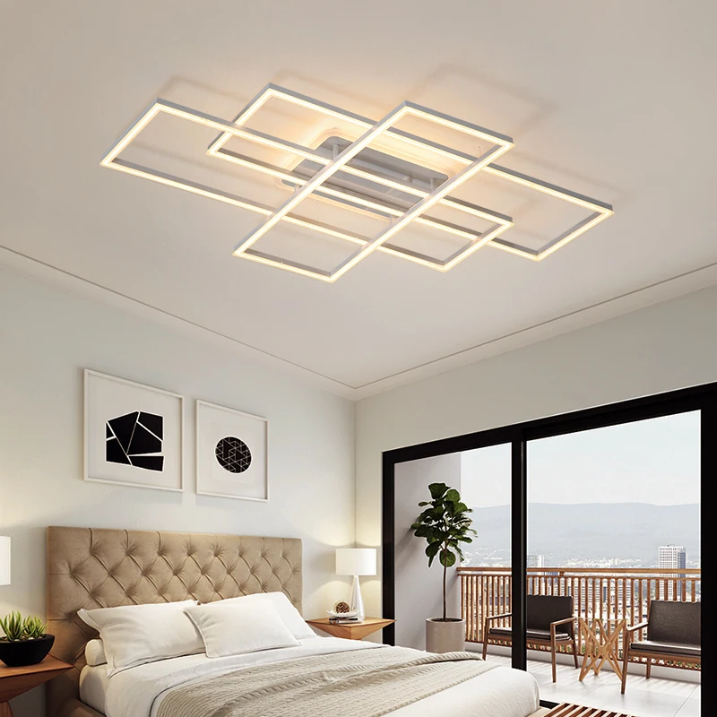 Chandelierrec гостиной спальни низкие потолки люстры блеск AC85-265V lamparas де techo Алюминиевые Современные Люстры с подвесками
