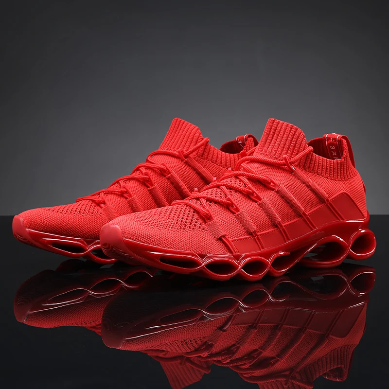 

2020 Breathable Running Shoes New Comfortable Blade Sports Shoes Fashion Men's Shoes Walking Jogging Casual Shoes