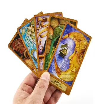

78 Cards Deck Chrysalis Tarot Full English Oracle Family Party Board Games Toy