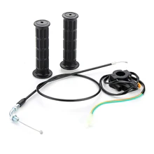 Аксессуары для мотоциклов фитнес-наружный выключатель рукоятка дроссельной заслонки кабель моторизованный велосипед черные детали двигателя Профессиональный