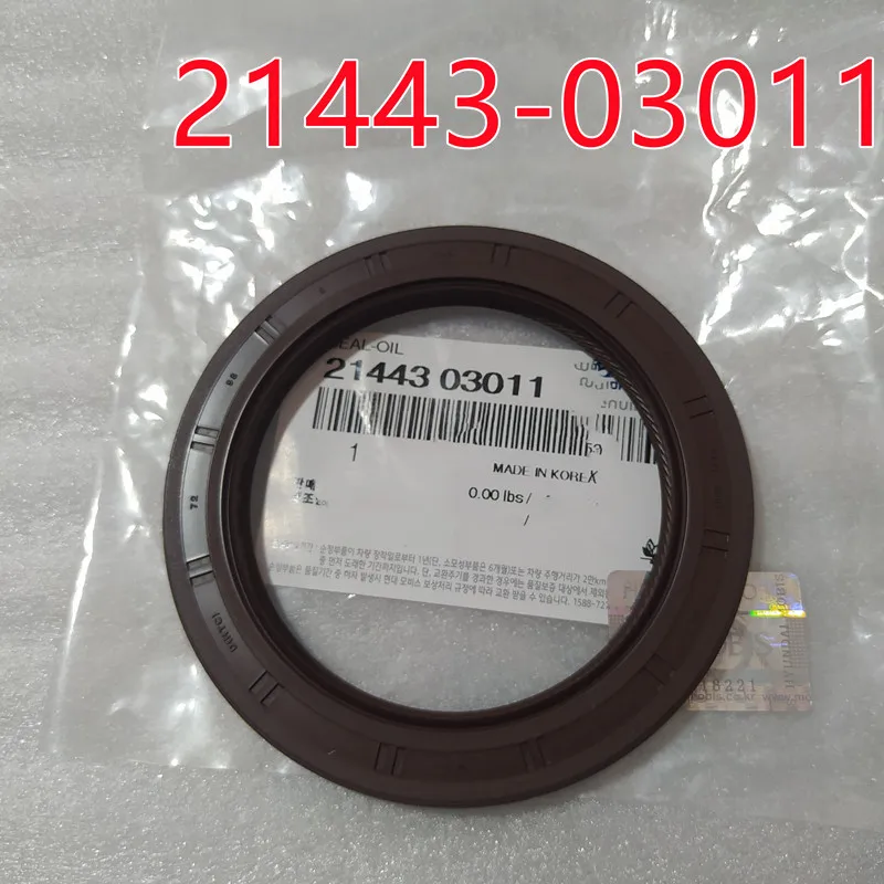 Масляное уплотнение 72*98*8 i10 (2014)/CEED (2012) для Hyundai Elantra NIRO-для Kia art. 2144303011 21443-03011 |