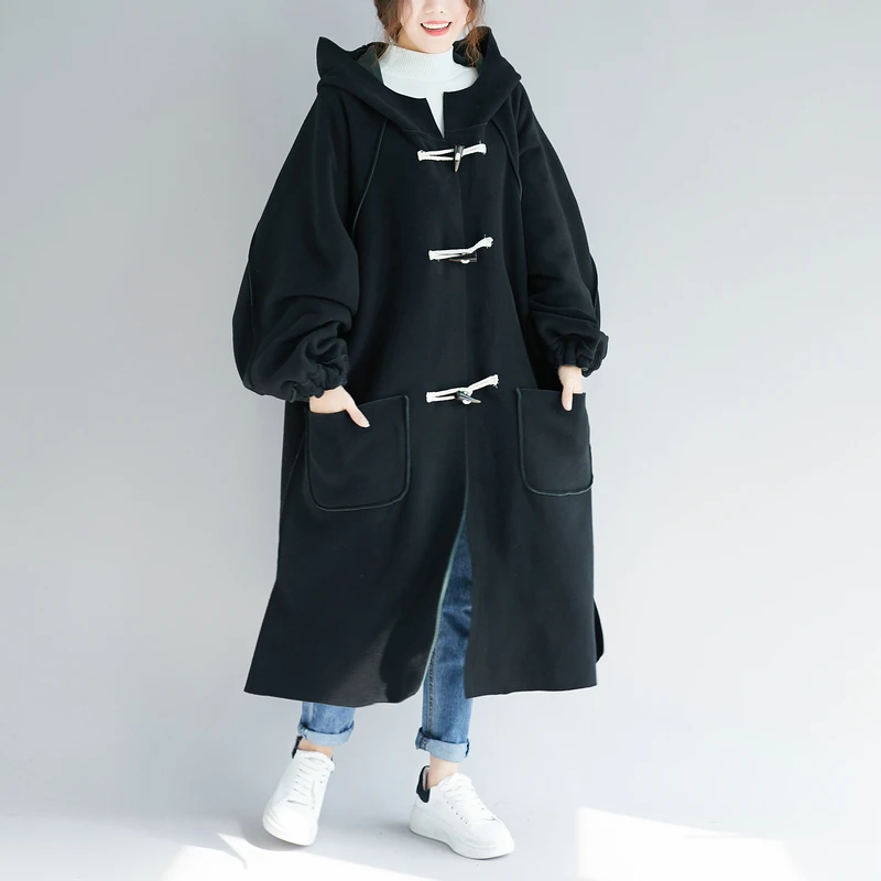 Зимнее пальто для беременных; теплое длинное свободное плюшевое пальто с капюшоном для беременных женщин; пальто для беременных; Верхняя одежда; куртки