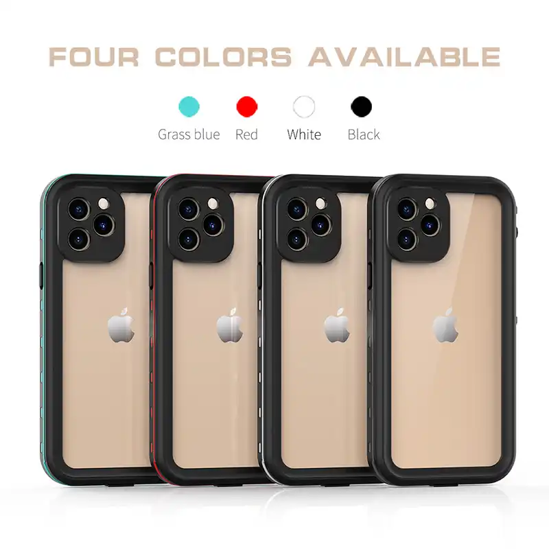 Leanonus Verzegelde Duiken Case Voor Iphone 12 Pro Max 12 Mini Case Waterdicht Stofdicht Volledige Cover Voor Iphone 12 Onderwater Case Phone Case Covers Aliexpress