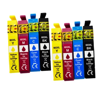 

vilaxh Ink Cartridge For 603 T603 T603XL , For Epson XP-2100 XP-2105 XP-3100 XP-3105 XP-4100 XP-4105 WF-2810 WF-2830 WF-2850